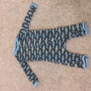 Kickee Pants fishy coverall
